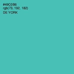 #49C0B6 - De York Color Image